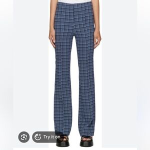 Ganni Seersucker Trousers